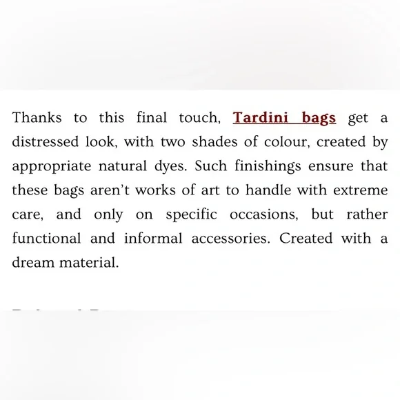 Tardini genuine alligator purse